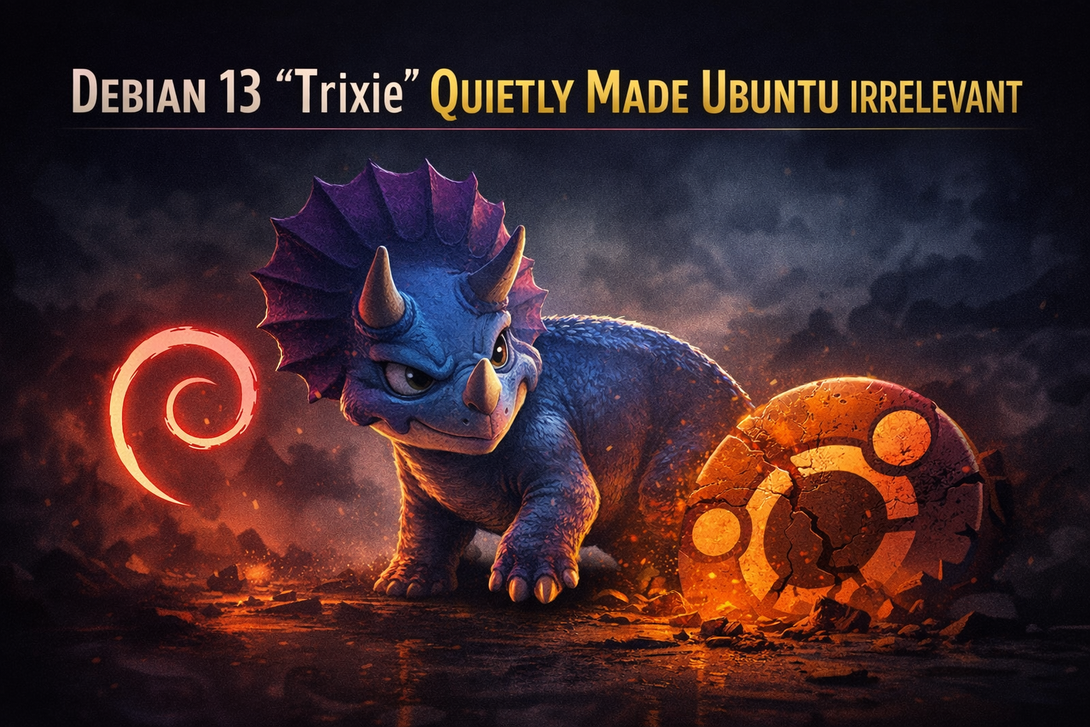 Debian 13 “Trixie” Quietly Made Ubuntu Irrelevant